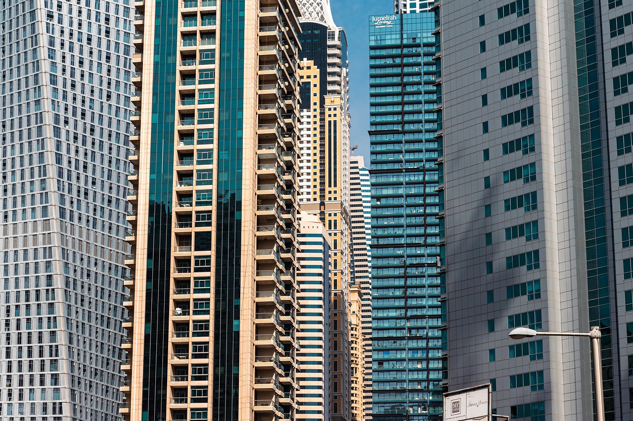 Modern residential building exterior for sectional title scheme property management